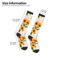 thumbnail image 5 of Easygdp Sunflower 5 Soccer Socks Sport Knee High Socks Calf Compression Athletic Socks for Men and Women, 5 of 9