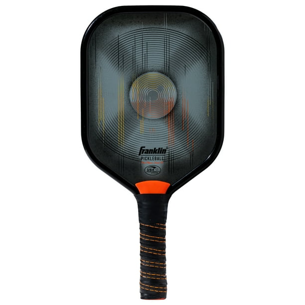 Franklin Sports Pro Player Aluminum Pickleball Paddle Gray USA Pickleball Approved