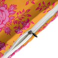 thumbnail image 4 of HAHDAXIA Floral Print Bedding Solid Comforter Set for All Seasons,3 Pieces(1 Comforter+2 Pillowcases),Soft Microfiber Bedding Set Full(79"x90"), 4 of 7