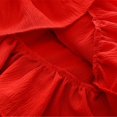 thumbnail image 5 of FDDMis Girl Clothing Set Size 7-8 Girl Outfits Girls Outfit Sets Size 10-12 Girls Shirt and Workout Shorts 12 Year Old Girl Clothes, Red 2-3 Years, 5 of 6
