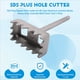 thumbnail image 4 of Cortador de Agujeros Cuadrados SDS Plus para Cajas de Conexiones Eléctricas Tipo 86, Herramienta de Perforación de Pared de Concreto de Alta Resistencia (Paquete de 1), 4 of 9