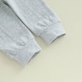 thumbnail image 6 of CAUYDY Newborn Clothes Baby Boy Layette Set Romper Pants Warm Hat 3-Pieces Infant Shower Gift Preemie Fall Winter Spring Summer Pjs Set (Sizes 0-3 Months,Blue), 6 of 9