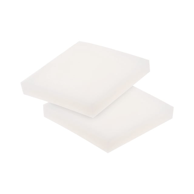 Unique Bargains Plaquettes d'Isolation Anti-Vibration 2' x 2' x 0.59' pour Machine à Laver, Laiteuse, 2 Pièces