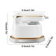 thumbnail image 3 of Yhmxh Utensilios de cocina Plancha de vapor portátil para ropa, con capacidad para prendas y telas, elimina arrugas, ideal para el hogar. Muebles para cocina Accesorios de cocina, 3 of 6