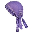 thumbnail image 4 of Ciclismo pirata Bandana Skull Cap Hat Beanie Transpirable Headcloth Absorbente de sudor morado claro jinwen Sombreros de pirata ciclista, 4 of 8