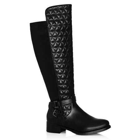 

Cloudwalkers Women s Extra Wide Fit Diana Zip Tall Boots