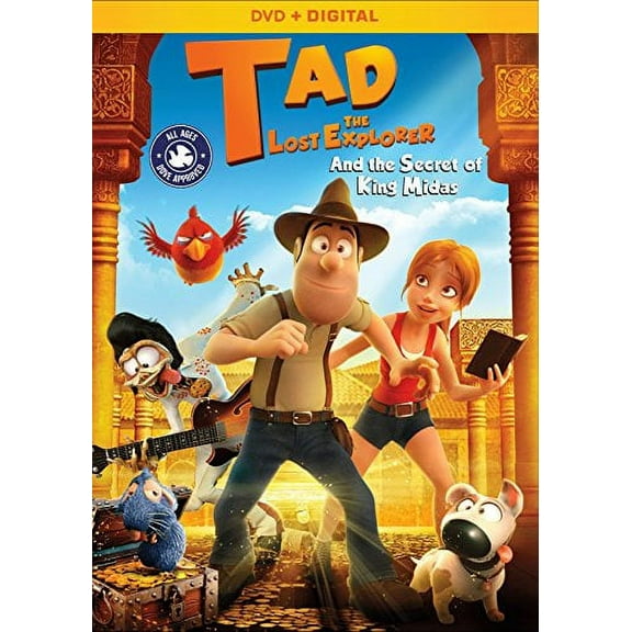 Tad, The Lost Explorer and the Secret of King Midas DVD   Digital (VUDU Instawatch Included)