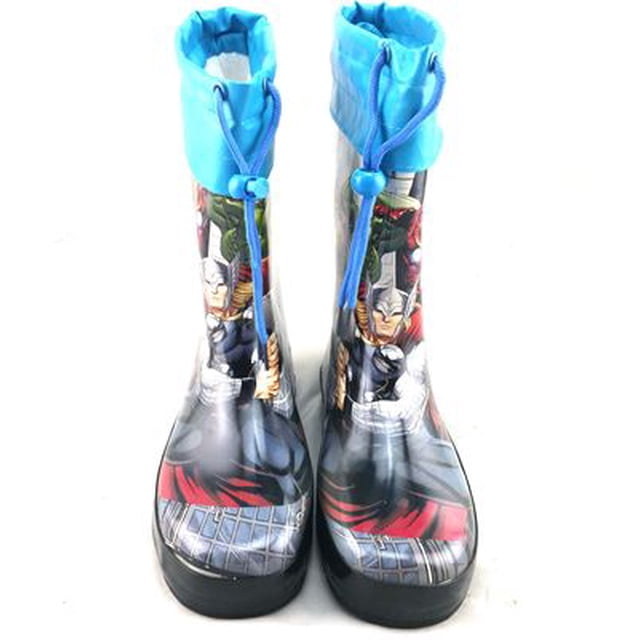 Nuevo pañuelo de Disney Pink Girls Princess Niños Botas de lluvia niños Zapatos de agua Cubrezapatos Zapatos para padres car frozen boots35-Insole 22.5cm Gao Jinjia LED