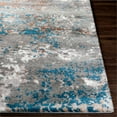 thumbnail image 5 of Surya Portofino PTF-2301 94x120" Rectangle Modern Fabric Rug in Charcoal/Navy, 5 of 7