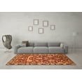thumbnail image 3 of Ahgly Company Indoor Rectangle Oriental Orange Industrial Area Rugs, 7' x 10', 3 of 4