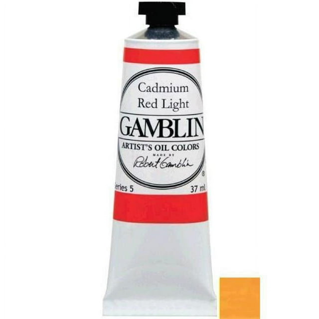 Gamblin G1315 37ml Artists Grade Oil Color - Hansa Yellow Deep