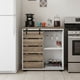 thumbnail image 1 of Gabinete de Almacenamiento FurnitureR para Modern Blanco, 1 of 8