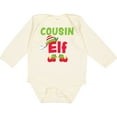 thumbnail image 3 of Inktastic Christmas Cousin Elf Boys or Girls Long Sleeve Baby Bodysuit, 3 of 5