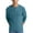 01-Blue, variant on Iceglad Men's Henley Shirts Long Sleeve Basic Waffle Pique Pullover T-Shirt with Pocket
