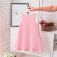 thumbnail image 7 of ITSAME Girls Dresses Loose Fit Crewneck Sleeveless Summer Casual Fashion A-Line Dress Pink Size 7-8, 7 of 7