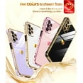 thumbnail image 2 of LeYi Galaxy A23 5G Case Samsung Galaxy A23 5G Case with Screen Protector [2 Pcs]+ Full Camera Protection, Love Heart Plating Girly Women Cute Luxury Soft TPU Case for Samsung A23 5G, 2 of 6