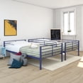 thumbnail image 2 of Mainstays Convertible Twin over Twin Metal Bunk Bed, Blue, 2 of 20