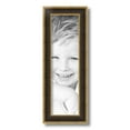 thumbnail image 2 of ArtToFrames 5x17" Black Panel With Gold Lip Picture Frame, Multi Wood Poster Frame, with Regular Glass and 2 (FBPL-5092), 2 of 7