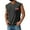 Black, variant on WTOBBY Men's Summer Patriotic Independence Day Printed Sports Vest With Button And Pocket Sleeveless Style Lightweight Breathable For Running Training Summer Festive Activities,Gray L