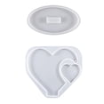 thumbnail image 2 of Resina, Foto, Marco, Modelo, Modelo de Marco de Imagen, Decoración, Marco de Fotos, Modelo de Marco de Imagen único para Resina Epoxi, Modelo de Resin Corazón de doble amor, 2 of 8