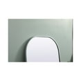 thumbnail image 6 of Elegant Decor Metal Frame Arch Full Length Mirror 28X66 Inch In Black, 6 of 8