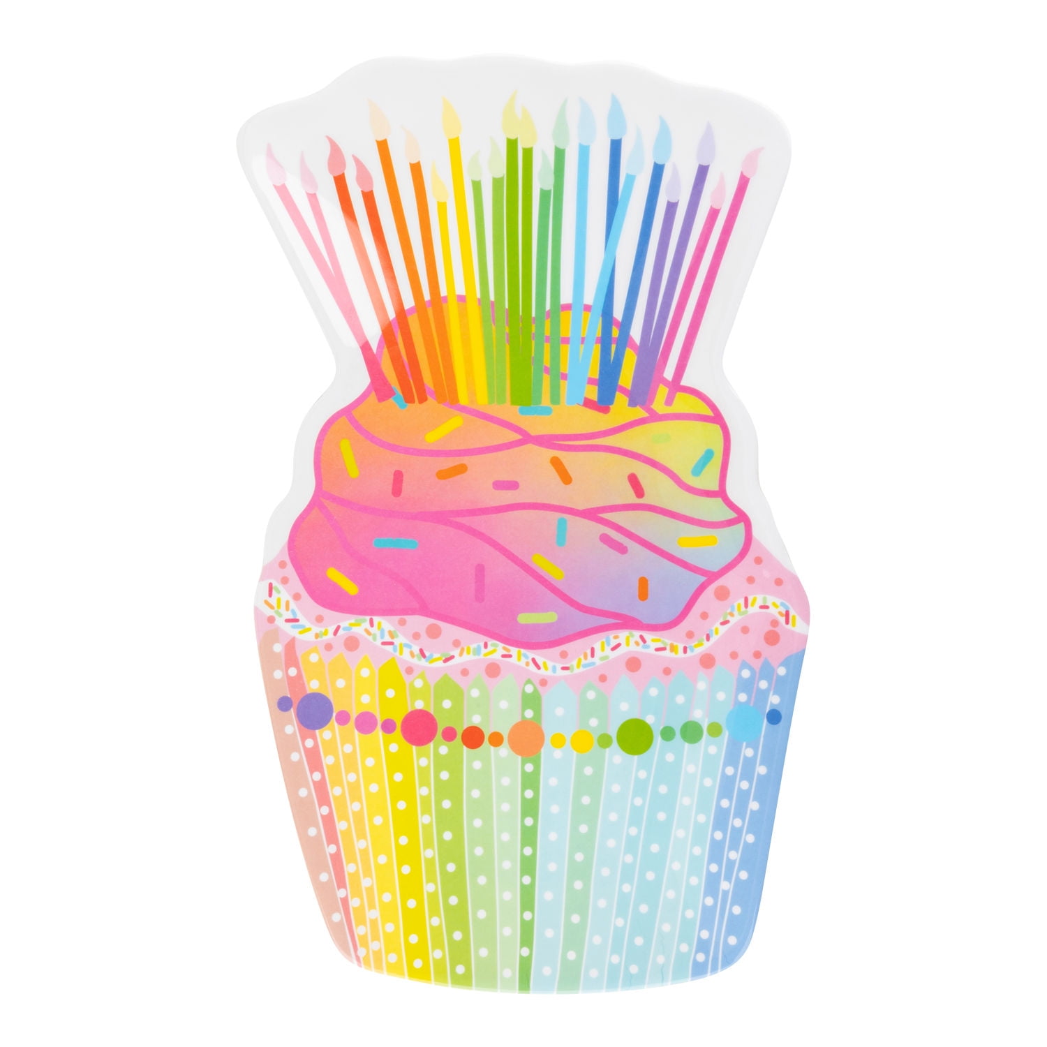 Stricly Fancy Multicolor Melamine Cupcake Tray, 1 Piece