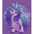thumbnail image 2 of Girl's My Little Pony: A New Generation Izzy Moonbow Graphic Tee Purple Berry X Small, 2 of 4