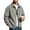 Gray, variant on Men's Corduroy Jacket Long Sleeve Fashion Stylish Jacket Outwear Warm Soft Full-Zip Sweatshirt Jacket for Office Daily Travel Outerwear Sweatshirts with Pockets