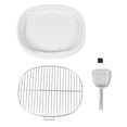 thumbnail image 2 of Dog Potty Tray, Easy To Clean Dog Training Toilet  for Small and Medium Dogs Grey,White, 2 of 7
