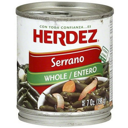 Peppers, Serrano, 7 Oz. (pack Of 24)