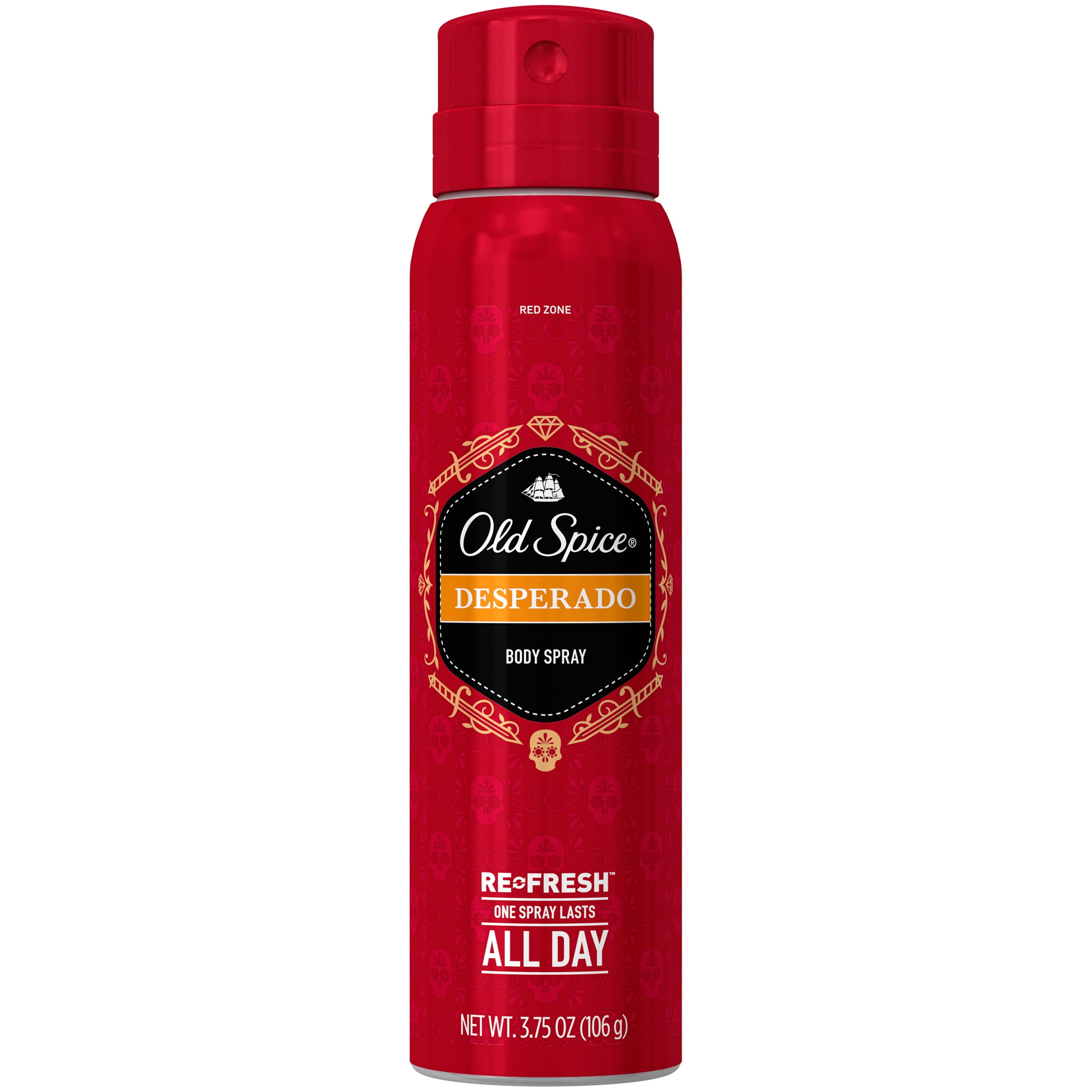 Old Spice Desperado Body Spray for Men, 3.75 Oz