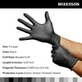 thumbnail image 2 of McKesson Confiderm LDC Low-Derma Nitrile Exam Gloves with Fentanyl Protection - Powder-Free, Latex-Free, Textured, Chemo Tested, Non-Sterile - Blue, Size XL, 230 Count, 10 Boxes, 2300 Total, 2 of 5