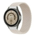 thumbnail image 1 of Fulsaxad (1Pack/3Pack) 20mm No Gaps Nylon Bands for Samsung Galaxy Watch 5 5 40mm 44mm/ Watch 5 Pro 45mm Women Men Braided Solo Loop Sports Wristband Bracelet for Galaxy Watch 4 Classic 42mm 46mm, 1 of 6