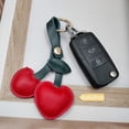 thumbnail image 5 of Cherry Bag Charms,Cute Purse Keychain,Key Chains Women Cute,Car keyrings leather handbags,Valentines Day Gifts, 5 of 13