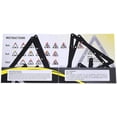 thumbnail image 3 of Billiard Rack, 6 Pcs / Set Triangle Rack Pool Table Ball Holder Positioning Rack Billiard Accessories, 3 of 7