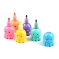 thumbnail image 4 of 5 Vibrant Colors Mini Highlighters Octopus Shaped Manga Pen for Student Writing, 4 of 11