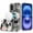 A, variant on For iPhone 16 6.1 inch Thick Hybrid Design Cover Case - A