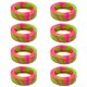 thumbnail image 1 of Likrtyny Funda Protectora Silicona para Ruedas 8 Uds. (verde Y Rosa), 1 of 9