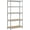 Light Gray, variant on Topeakmart 5-Tier Utility Shelves, Metal Storage Shelves Unit Adjustable Garage Storage Racks Heavy Duty Shed Shelving- Silver, 35.5 x 16 x 71 Inch