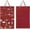 Red, variant on WSBArt Hanging Earrings Organizer Holder, Holds Up To 300 Pairs, Earring Hanger Wall Mount Hanging Jewelry Display Organizer for Women Girls