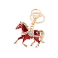 thumbnail image 3 of 2026 Year of the Horse Animal Car Keychain, Cute Mini Horse Pendant for Bag Purse Keys, Spring Festival Aesthetic Daily Ornament, Perfect Decoration Gift for Family and Friends, 2.8*4.06in, Red, 3 of 6