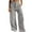 *Gray, variant on Women's Mid Rise Cargo Jean Pant,Straight Leg Pants with Pockets , Loose Fashion Pants Khaki,Womens Plus M