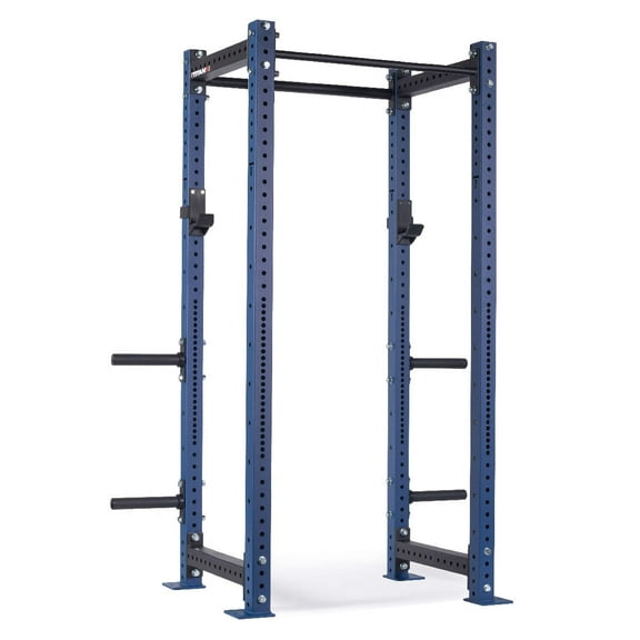 Titan Fitness X-3 Series 90" White Bolt-Down Power Rack, 24" Depth, Rackable 1650 LB Cage, 1.25" and 2" Pull Up bars, Standard J-Hooks, Weight Plate Holders, Weightlifting and Strength Training