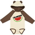 thumbnail image 3 of Inktastic I'm Sweet Watermelon Boys or Girls Long Sleeve Baby Bodysuit, 3 of 5
