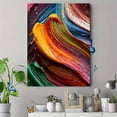 thumbnail image 4 of Vibrant Rainbow Swirl Canvas Print, Perfect Wall Art for Living Room Bedroom Office Kitchen Dining Room Hotel Lobby Studio, 4 of 8
