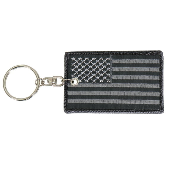 Hot Leathers KCH1059 Urban American Flag Keychain 3X2