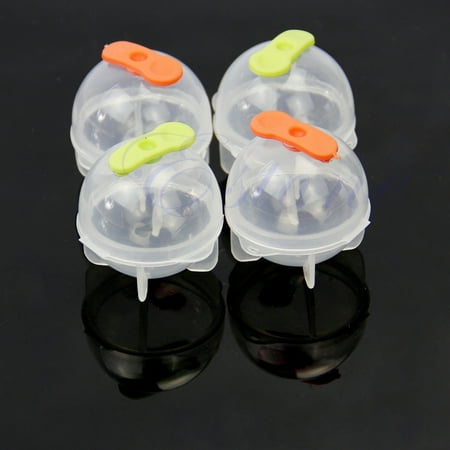 

BYDOT 4pcs Party Plastic Ice Tray Cube Round Sphere Ball Maker Brick Mold Mould 35mm