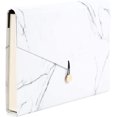 thumbnail image 2 of U Brands Fashion Expandable File Folder, Letter Size, 13 Pockets, Marble Print, 3519U04-24, 2 of 3