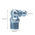 thumbnail image 1 of Hlyjoon 110 piezas 45 °1/8in-28 Boquilla de Punta de Engrasador Adaptador para Maquinaria de Ingenie ase Giratoria de 360 Grados Acoplador de Engrasado Spptty Piezas de automóviles y motocicletas, 1 of 7
