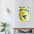 thumbnail image 4 of Nawypu Lemon Canvas Wall Art Decor for Kitchen Bathroom Sunmer Yellow Watercolor Abstract Picture Print Painting,Framed Artwork for Living Room,Bedroom,Office, 4 of 5